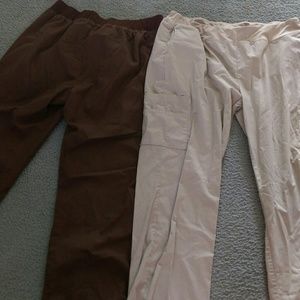 Brown Scrub bottom bundle!!